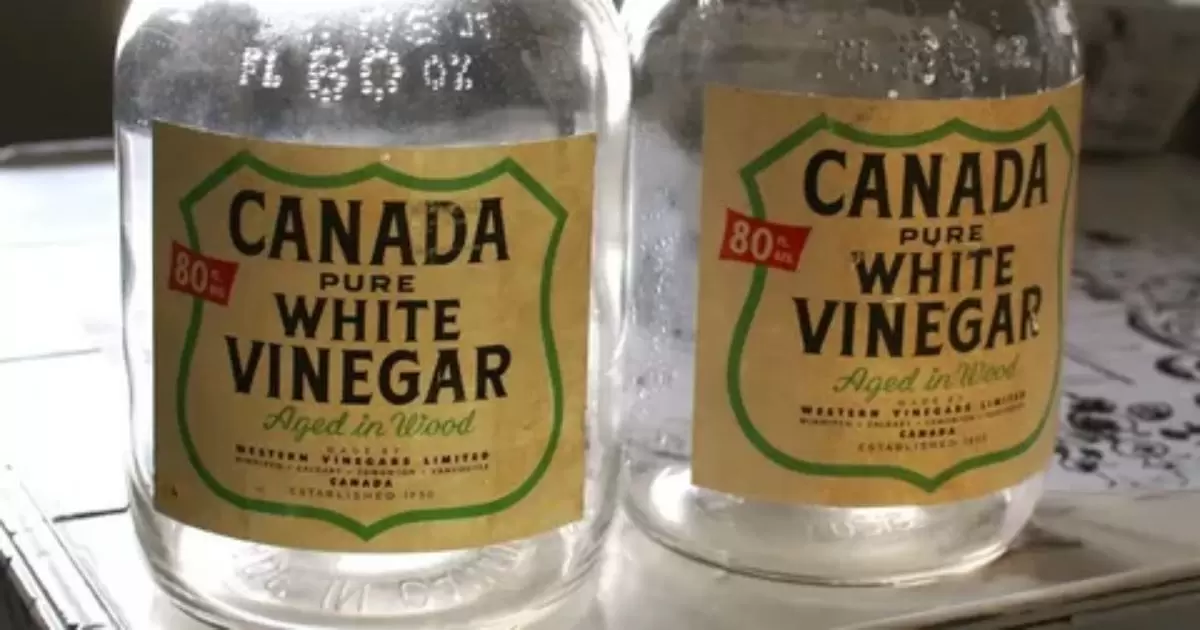 White Vinegar Soak